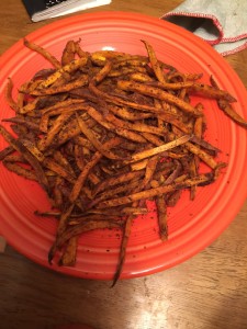 seasoned sweet potato fries