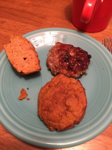 Sausage and carrot muffins on 21 day sugar detox.