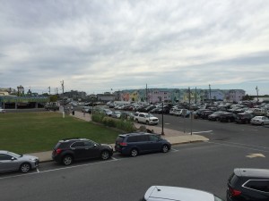 We took a short drive to the shore and stopped at a shopping area. This is the view from it. It was really cold. 