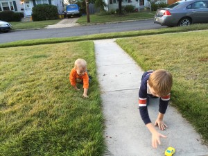 Playtime outside