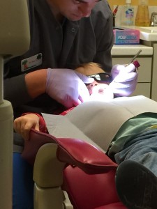 Teeth cleaning!